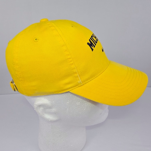 Vintage Y2K Nike Team University Of Michigan Wolverines Hat Center Check - Picture 5 of 9